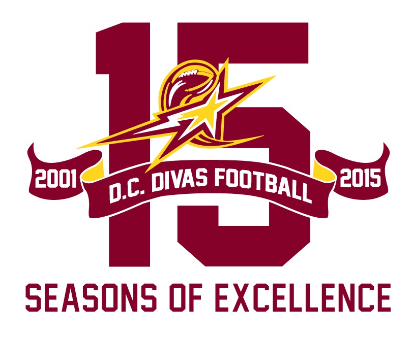 D.C. Divas 15th Anniversary Logo
